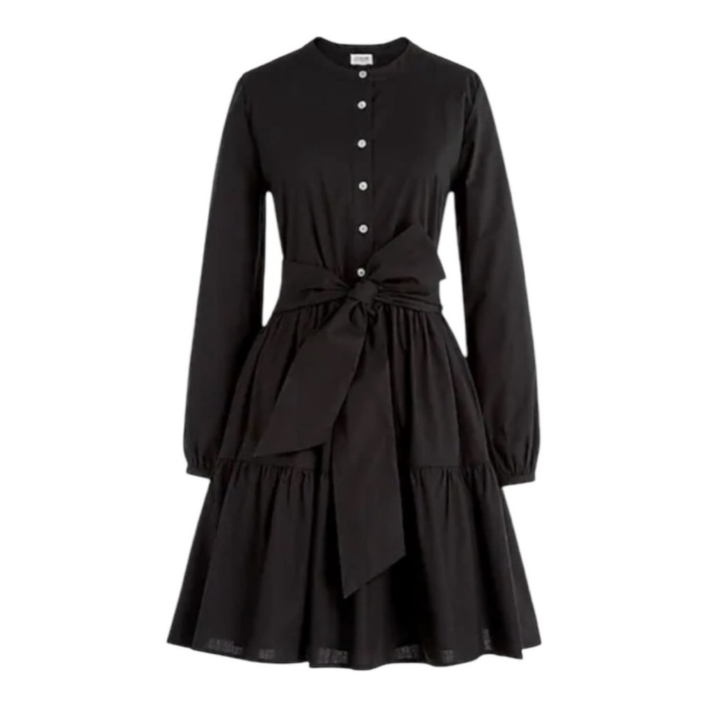 J.Crew belted tiered mini dress with pockets size xs - Picture 9 of 9